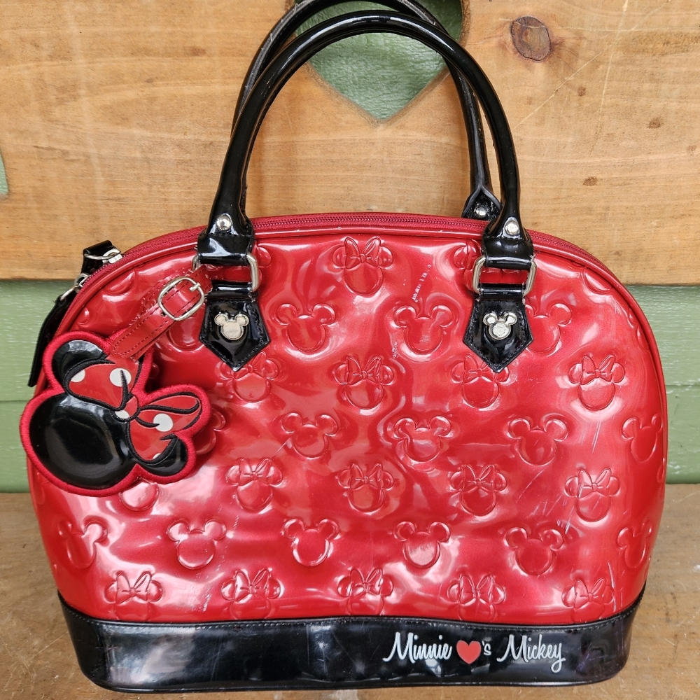 Disney Patent Leather Travel Purse